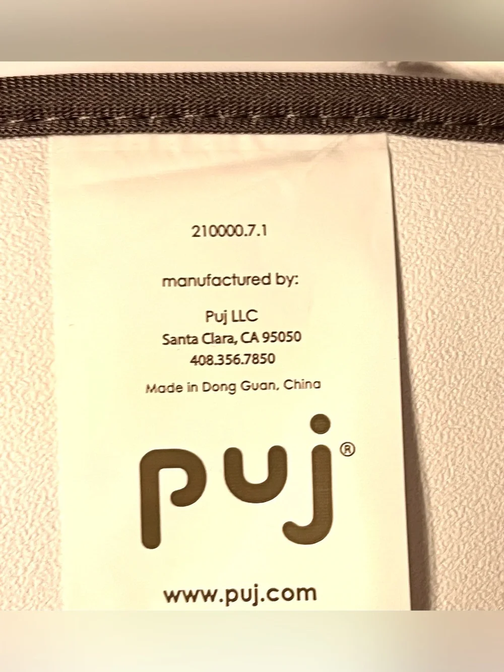 Puj Pad Bath Kneeler Cushioned Non-Slip Baby Bath Mat Gray NWT